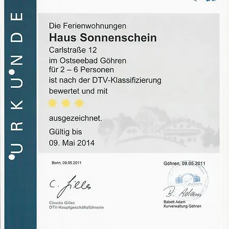 Haus-sonnenschein-ferienwohnungen-typ-c * Goehren (Ruegen)